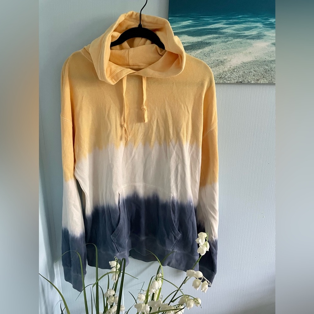 Old Navy Mens Pullover Tye Dye Hoodie Size Medium